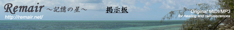 Remair �`�L���̐��`�@�f����